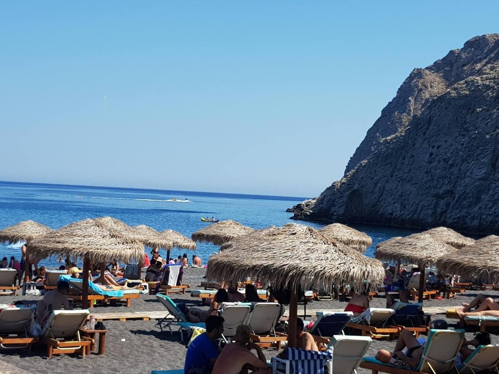 Rodothea And Adams On The Beach, Santorini Monólithos Dış mekan fotoğraf